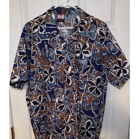 Gordon and Smith men’s short sleeve button down shirt size‎ XL - Picture 1 of 4